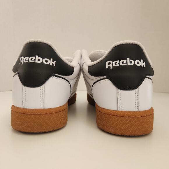 Reebok Unisex Club C Bulc Shoes, White/Black/Gum, 10.5 main image 4